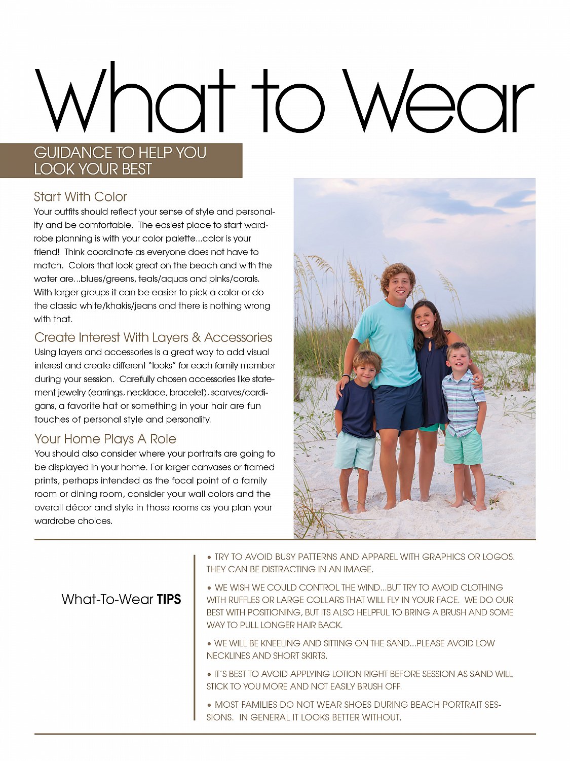 What To Wear 