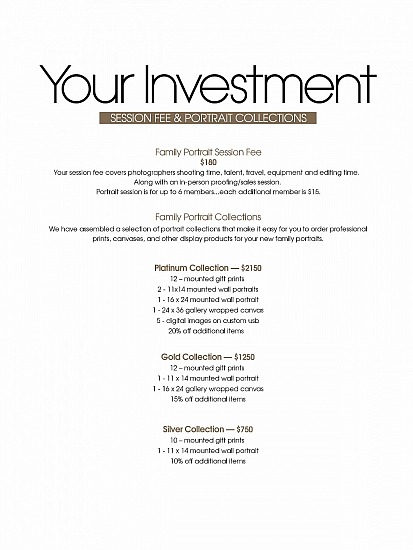 Pricing & Packages